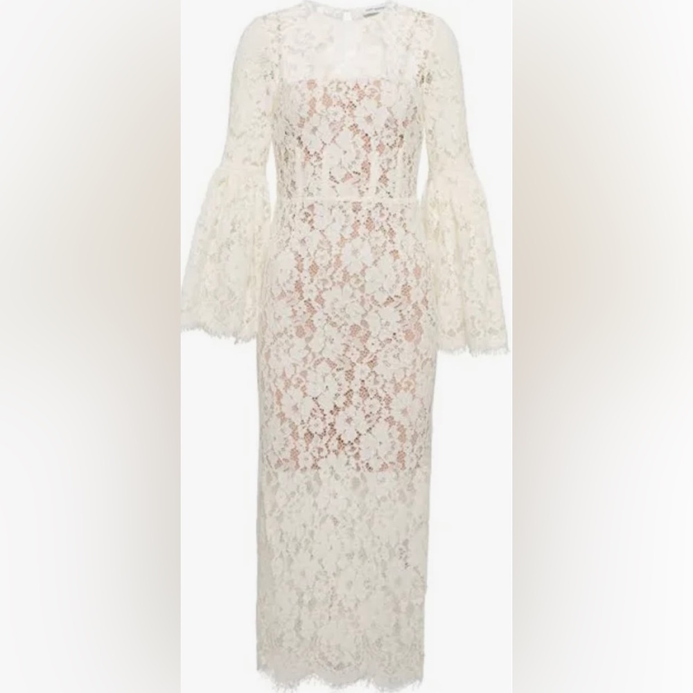 SELF-PORTRAIT, Lace Midi Dress (NEW)